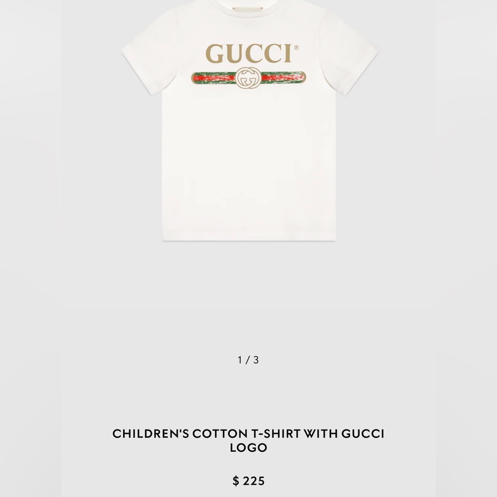 Gucci cotton shirt